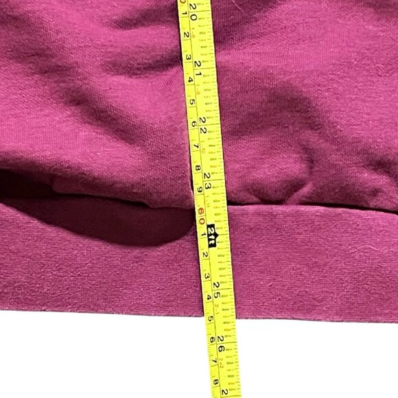 Kappa Hoodie Sweatshirt Mens XL Burgundy Graphic Pullover Long Sleeve Casual - Picture 7 of 11